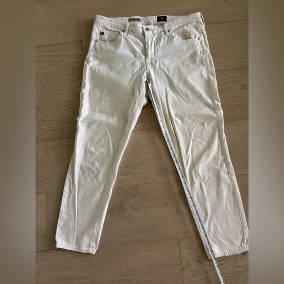 AG Adriano Goldschmied The Stevie Ankle Petite Slim Straight Jeans size 30P - Picture 4 of 7